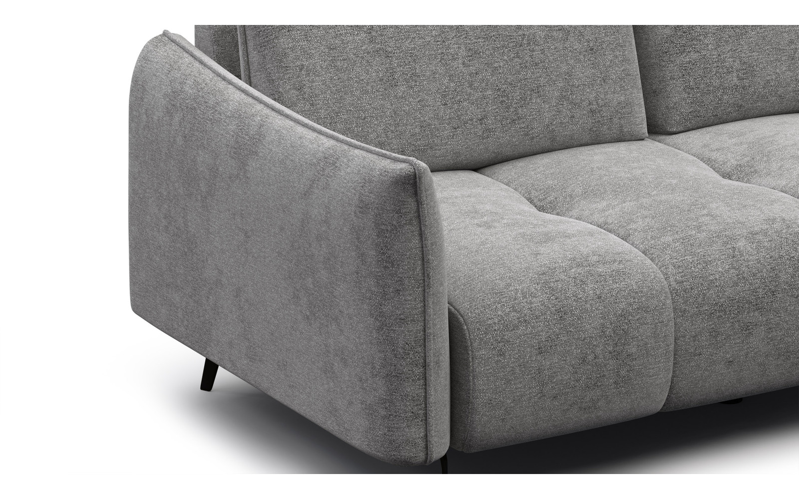 Sofa 2,5-Sitzer AERA, platingrau