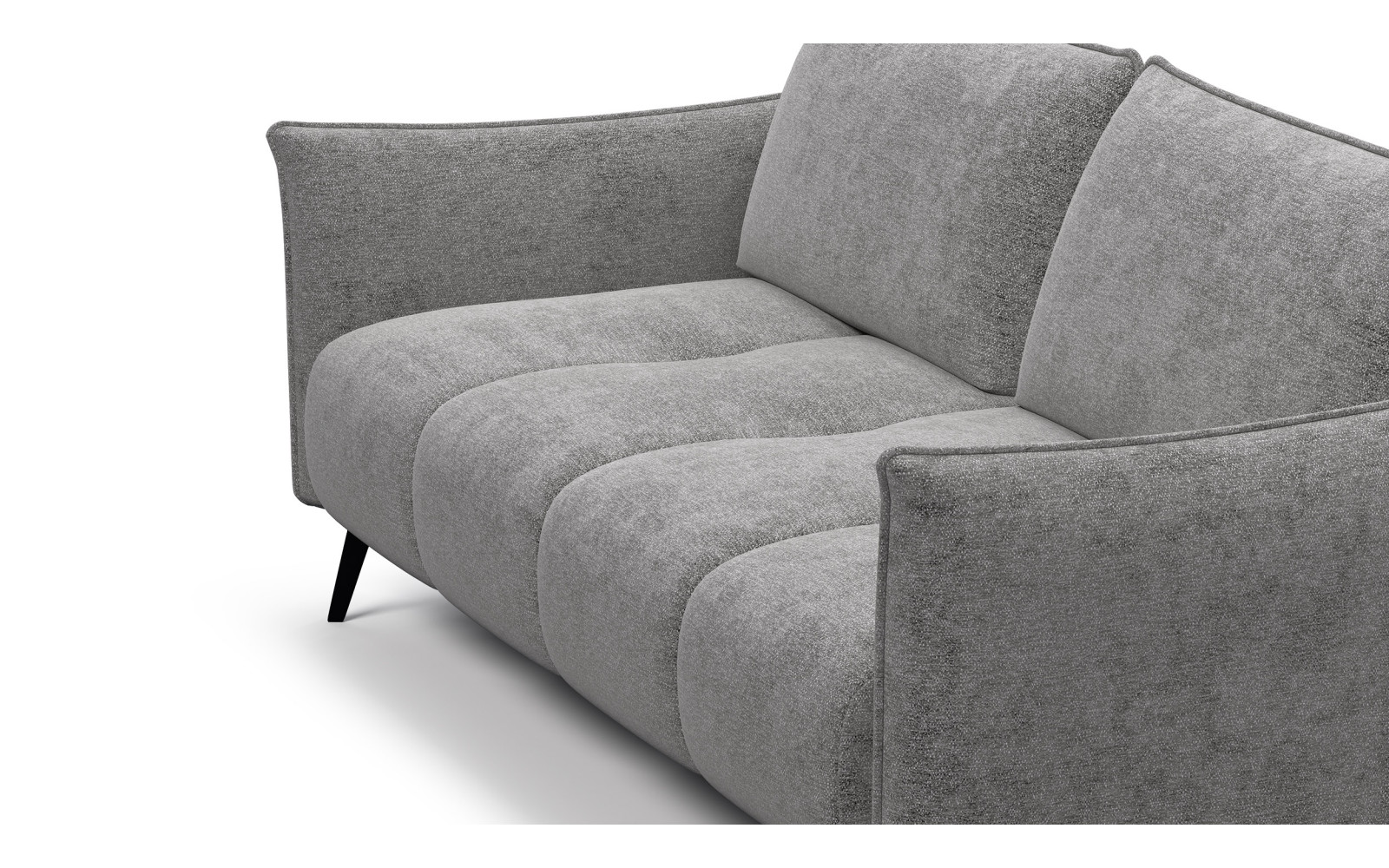 Sofa 2,5-Sitzer AERA, platingrau