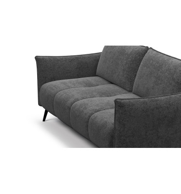 Sofa 2,5-Sitzer AERA, dunkelgrau