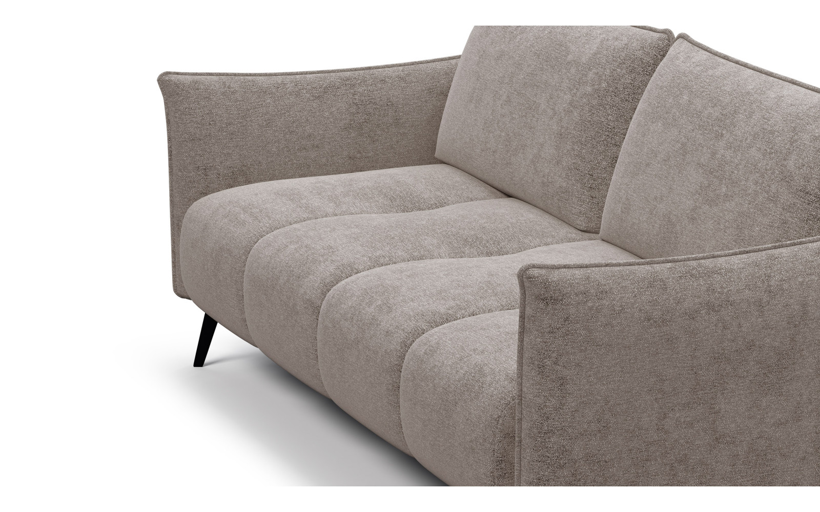 Sofa 2,5-Sitzer AERA, dunkelbeige