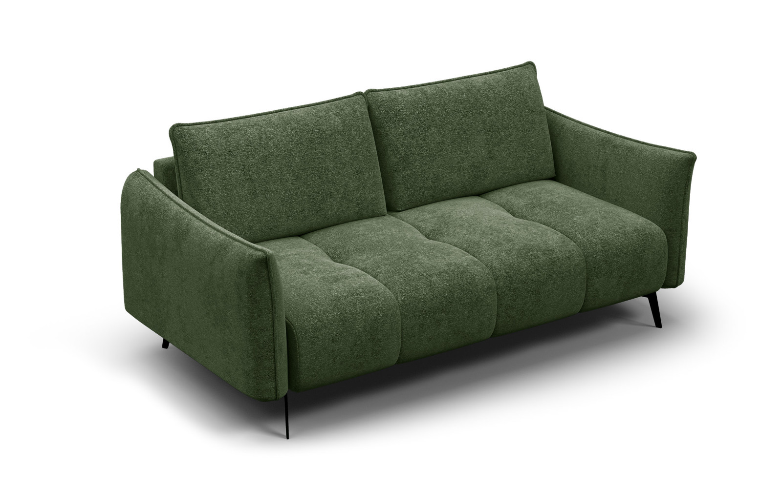 Sofa 2,5-Sitzer AERA, dunkelgrün