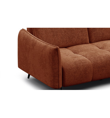 Sofa 2,5-Sitzer AERA, orange