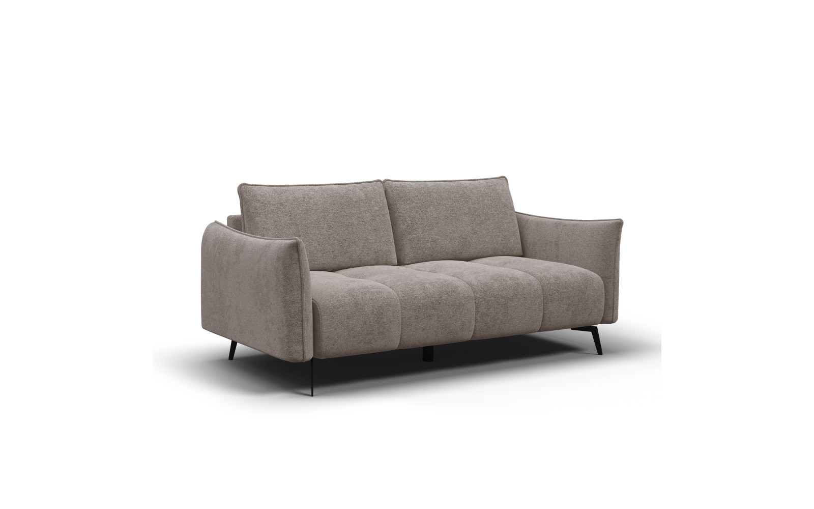Sofa 2,5-Sitzer AERA, dunkelbeige
