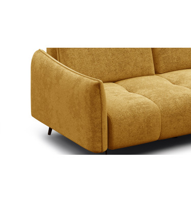 Sofa 2,5-Sitzer AERA, gelb