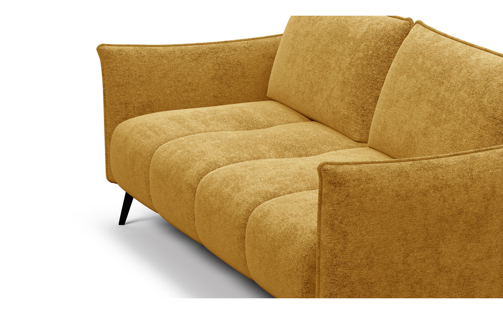 Sofa 2,5-Sitzer AERA, gelb