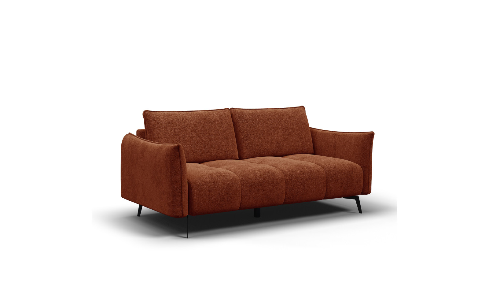 Sofa 2,5-Sitzer AERA, orange