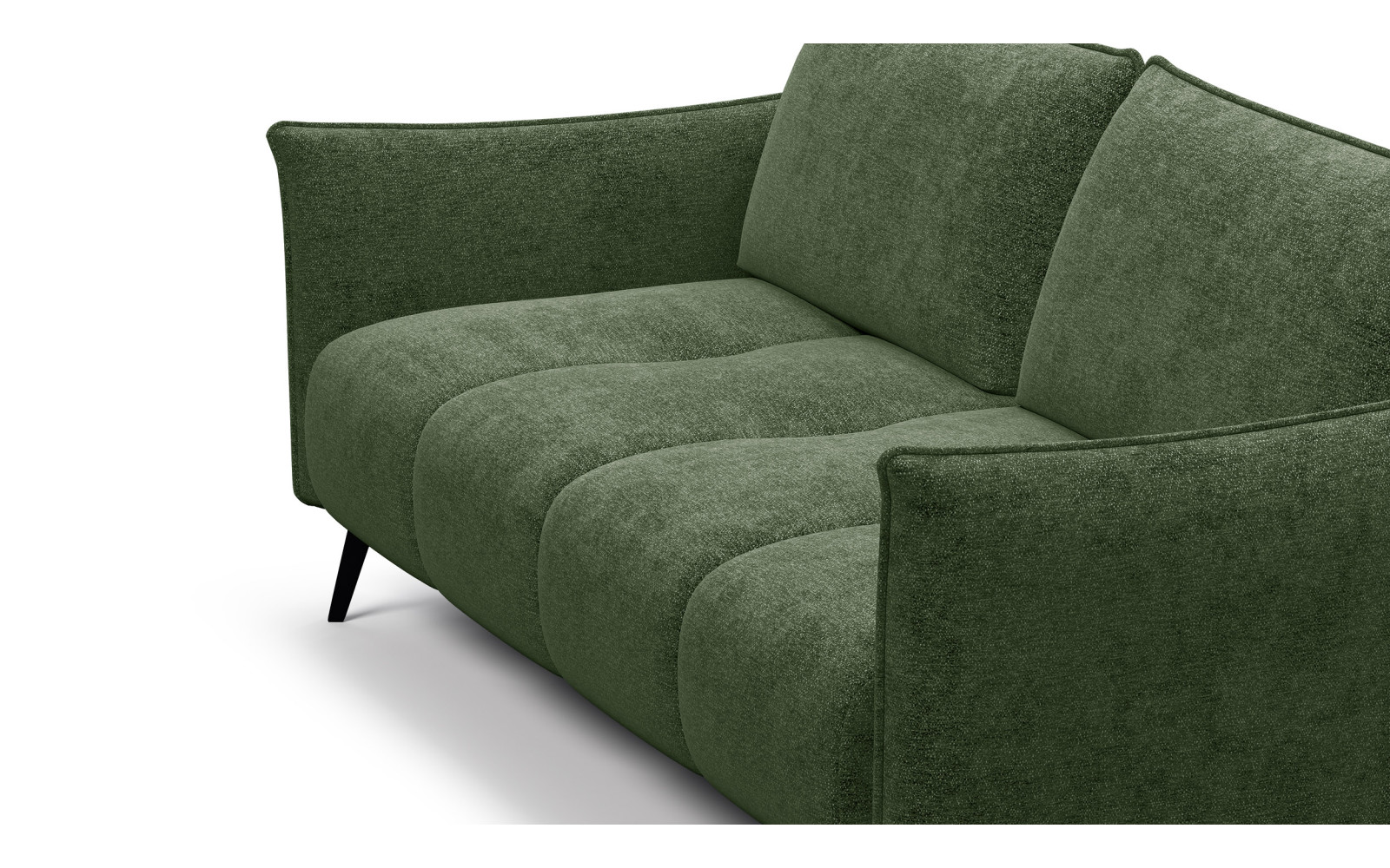 Sofa 2,5-Sitzer AERA, dunkelgrün
