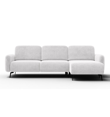 Ecksofa 4-Sitzer rechts FEBE, creme