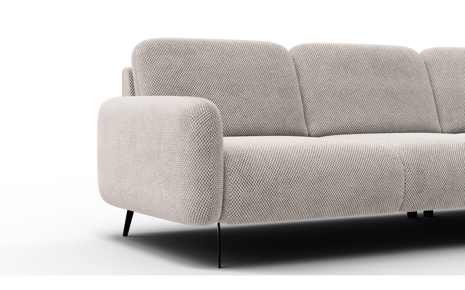 Ecksofa 4-Sitzer rechts FEBE, beige