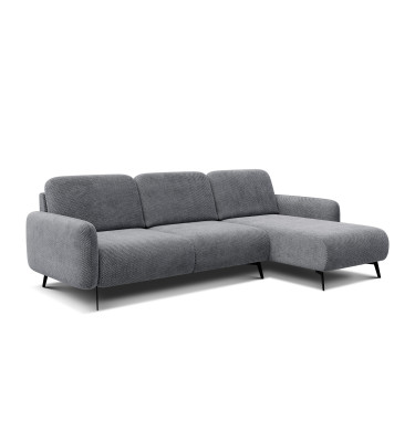 Ecksofa 4-Sitzer rechts FEBE, grau