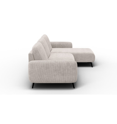 Ecksofa 4-Sitzer rechts FEBE, beige