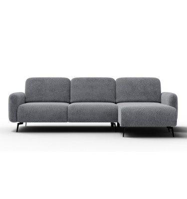 Ecksofa 4-Sitzer rechts FEBE, grau