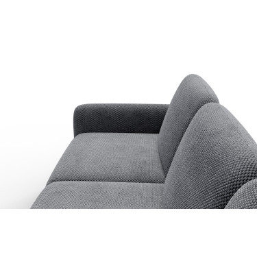 Ecksofa 4-Sitzer rechts FEBE, grau