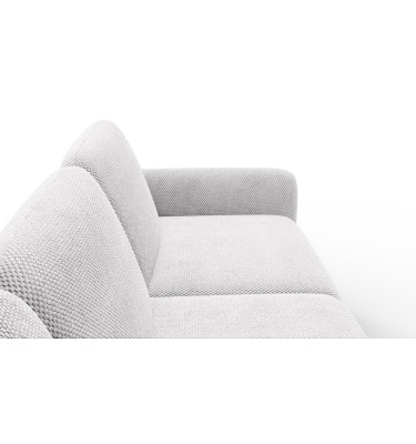 Ecksofa 4-Sitzer links FEBE, creme