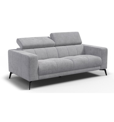 Sofa 3-Sitzer MORELLO, hellgrau