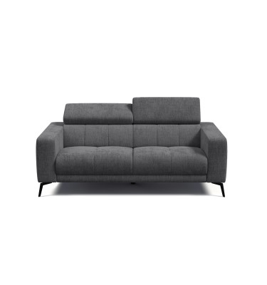 Sofa 3-Sitzer MORELLO, dunkelgrau