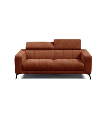Sofa 3-Sitzer MORELLO, rostrot