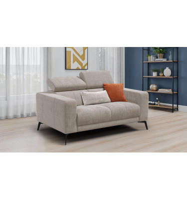 Sofa 2-Sitzer MORELLO, beige