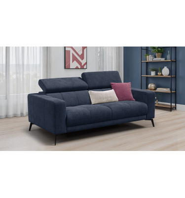 Sofa 3-Sitzer MORELLO, marineblau