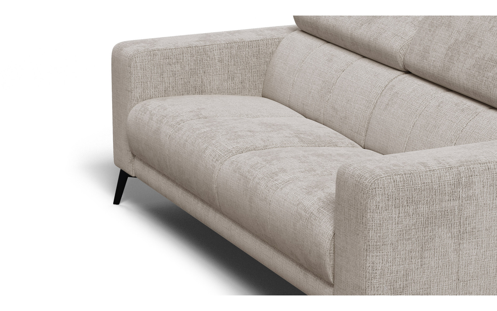 Sofa 3-Sitzer MORELLO, beige
