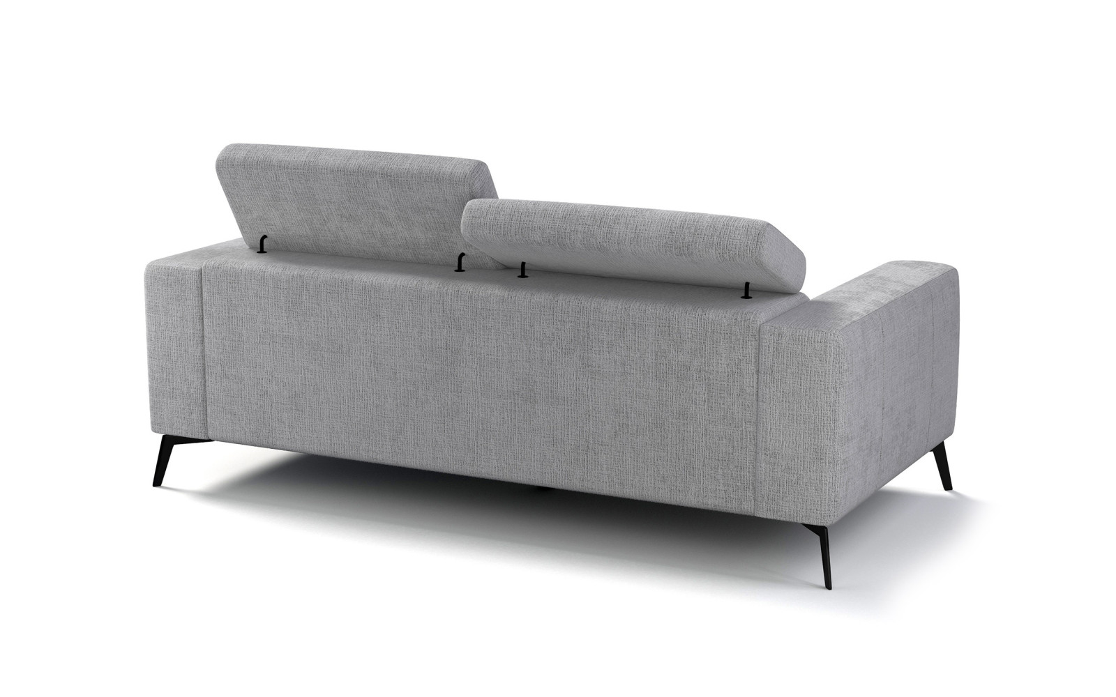 Sofa 3-Sitzer MORELLO, hellgrau