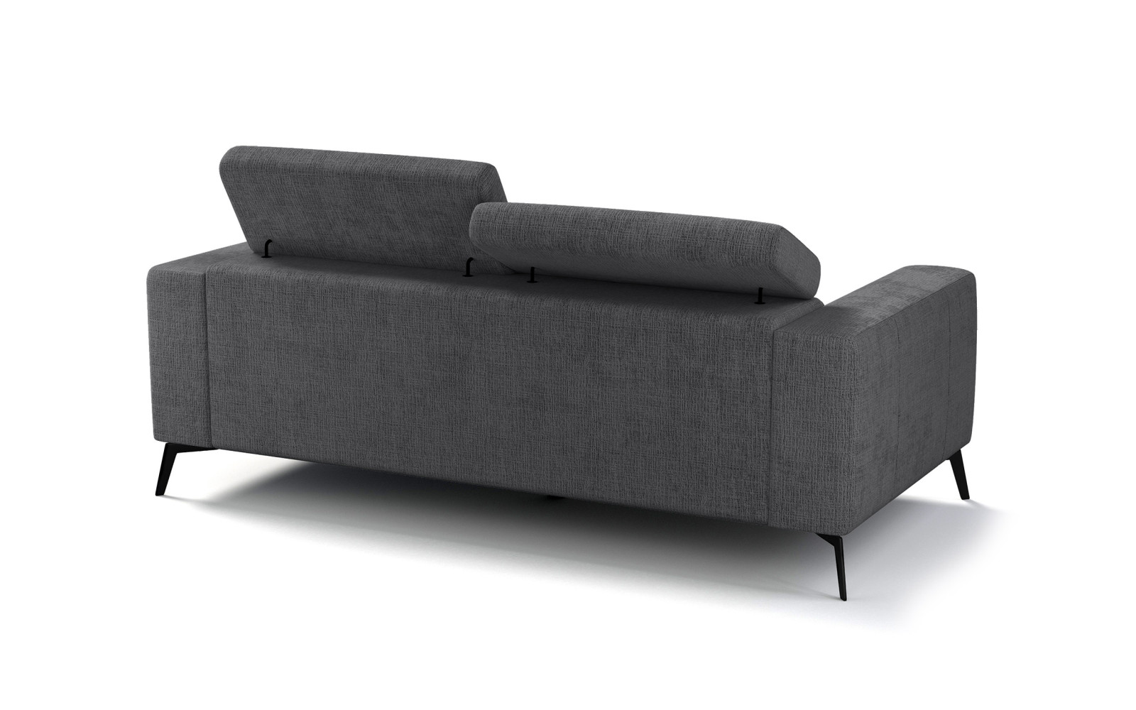 Sofa 3-Sitzer MORELLO, dunkelgrau