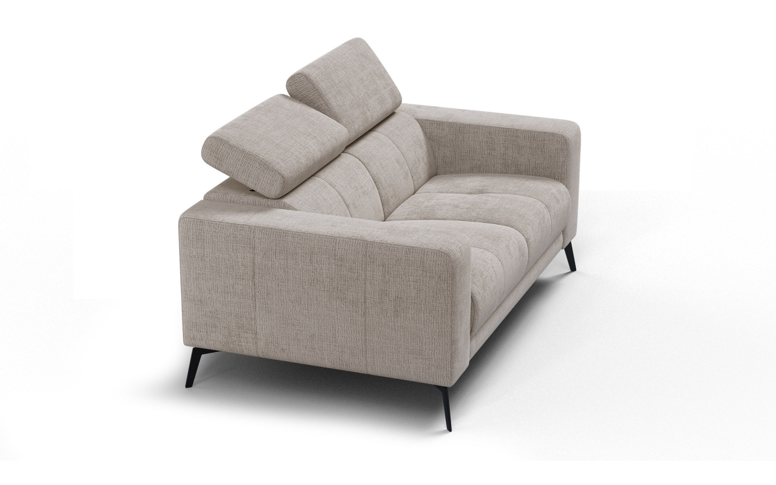 Sofa 2-Sitzer MORELLO, beige