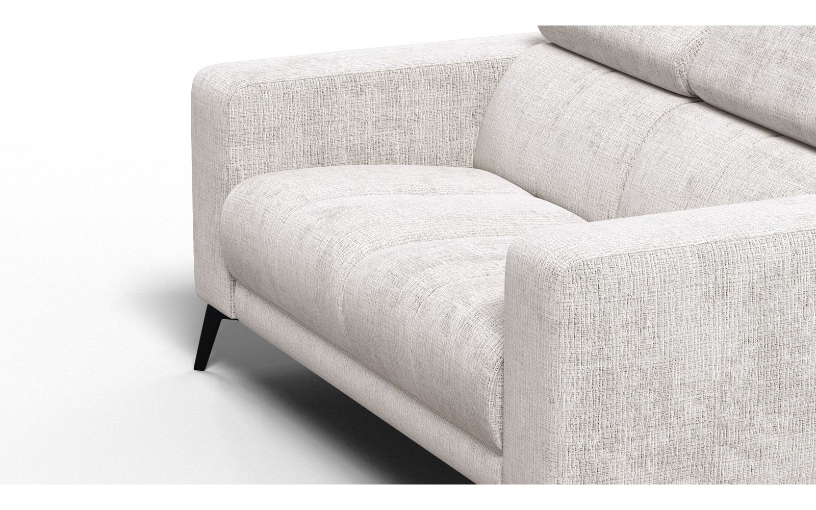 Sofa 2-Sitzer MORELLO, creme