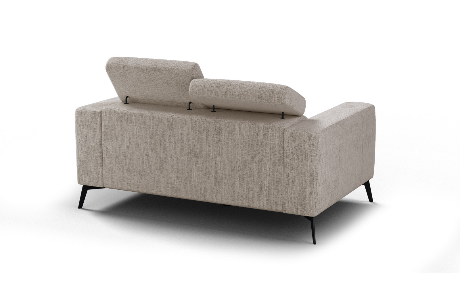 Sofa 2-Sitzer MORELLO, beige