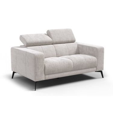 Sofa 2-Sitzer MORELLO, creme