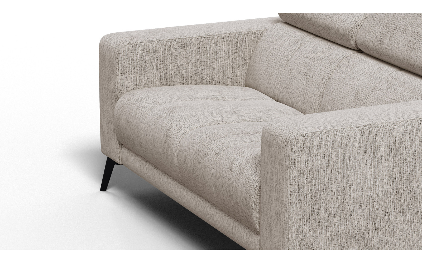 Sofa 2-Sitzer MORELLO, beige