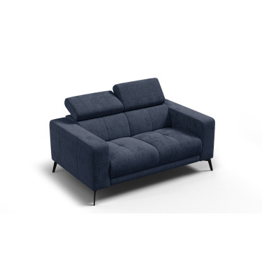 Sofa 2-Sitzer MORELLO, marineblau