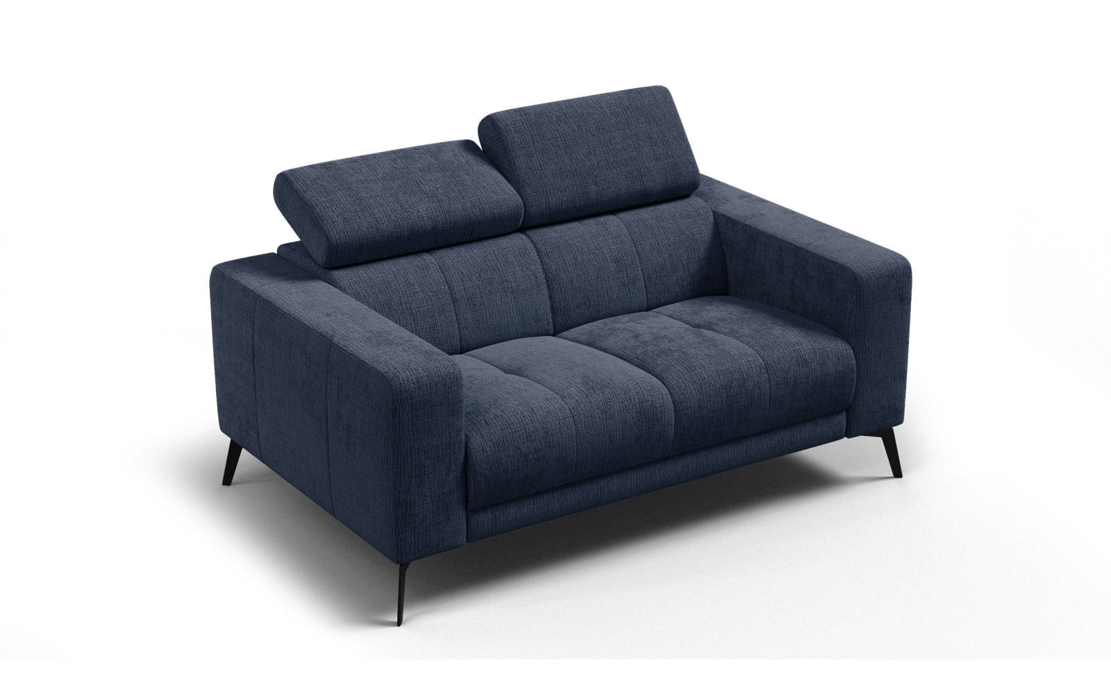 Sofa 2-Sitzer MORELLO, marineblau