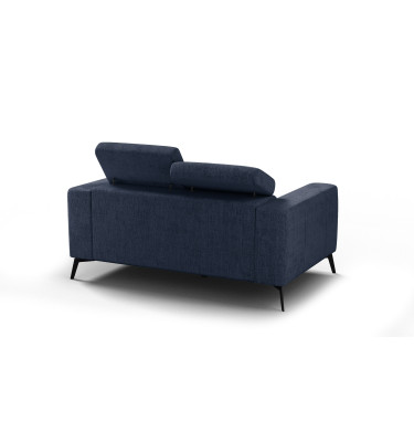 Sofa 2-Sitzer MORELLO, marineblau