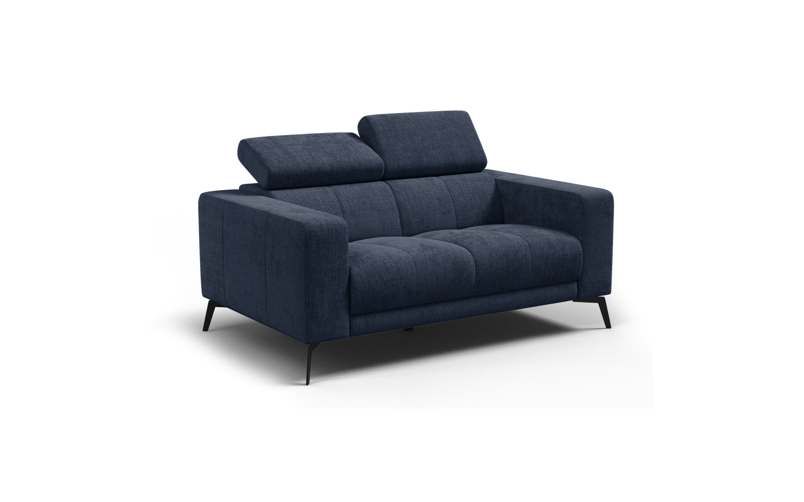 Sofa 2-Sitzer MORELLO, marineblau
