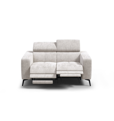 Relaxsofa 2-Sitzer MORELLO, creme, 2 x Relax Zero Gravity