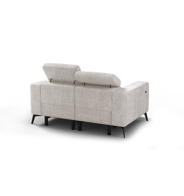 Relaxsofa 2-Sitzer MORELLO, creme, 2 x Relax Zero Gravity