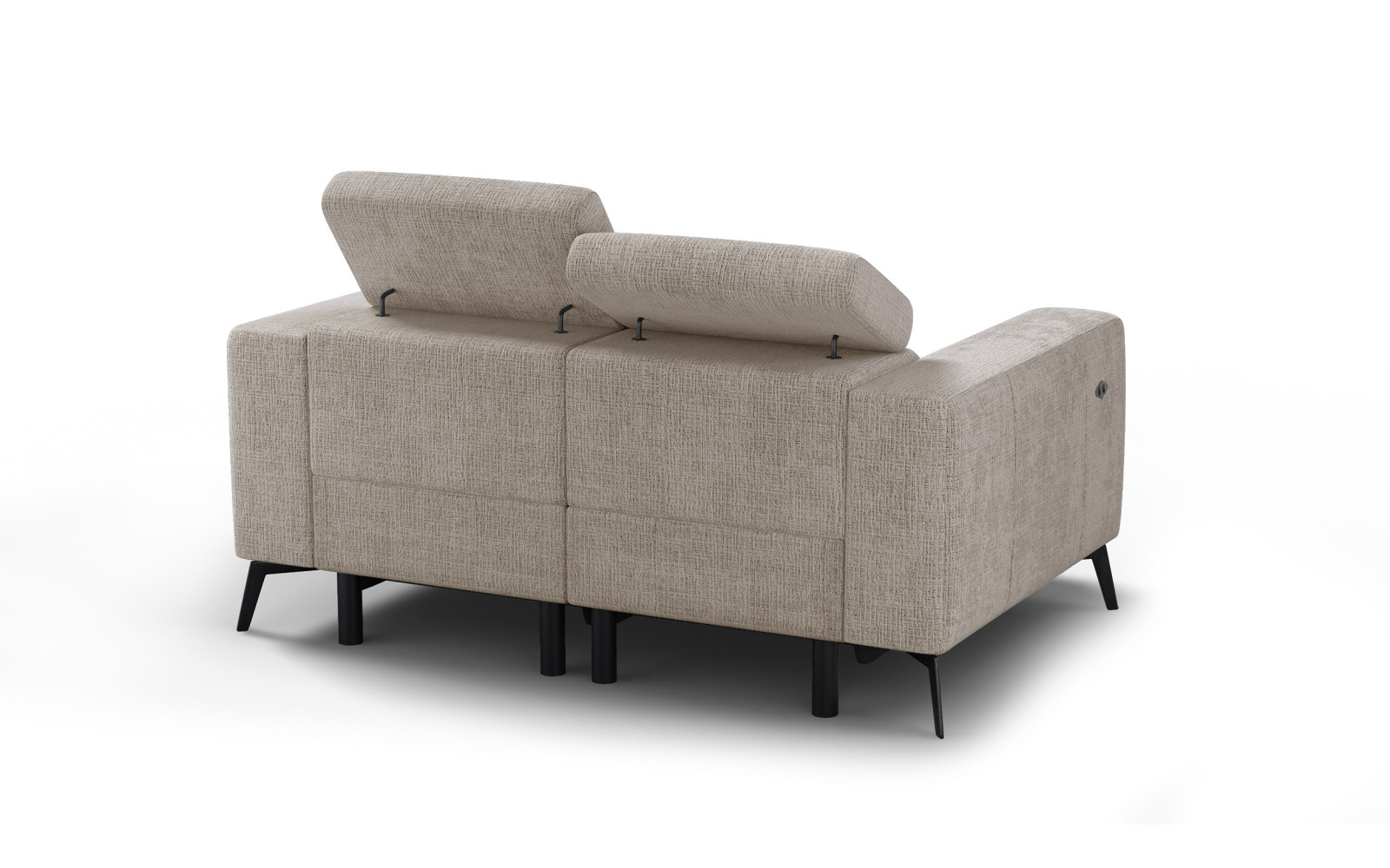 Relaxsofa 2-Sitzer MORELLO, beige, 2 x Relax Zero Gravity