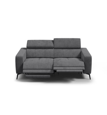 Relaxsofa 3-Sitzer MORELLO, dunkelgrau, 2 x Relax Zero Gravity