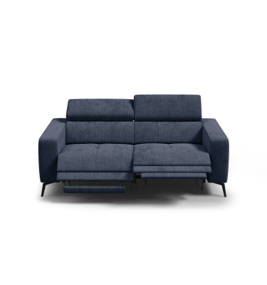 Relaxsofa 3-Sitzer MORELLO, marineblau, 2 x Relax Zero Gravity