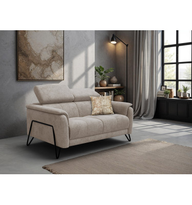 Sofa 2-Sitzer RODEN, beige