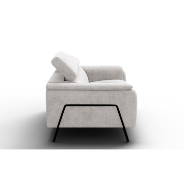 Sofa 2-Sitzer RODEN, creme