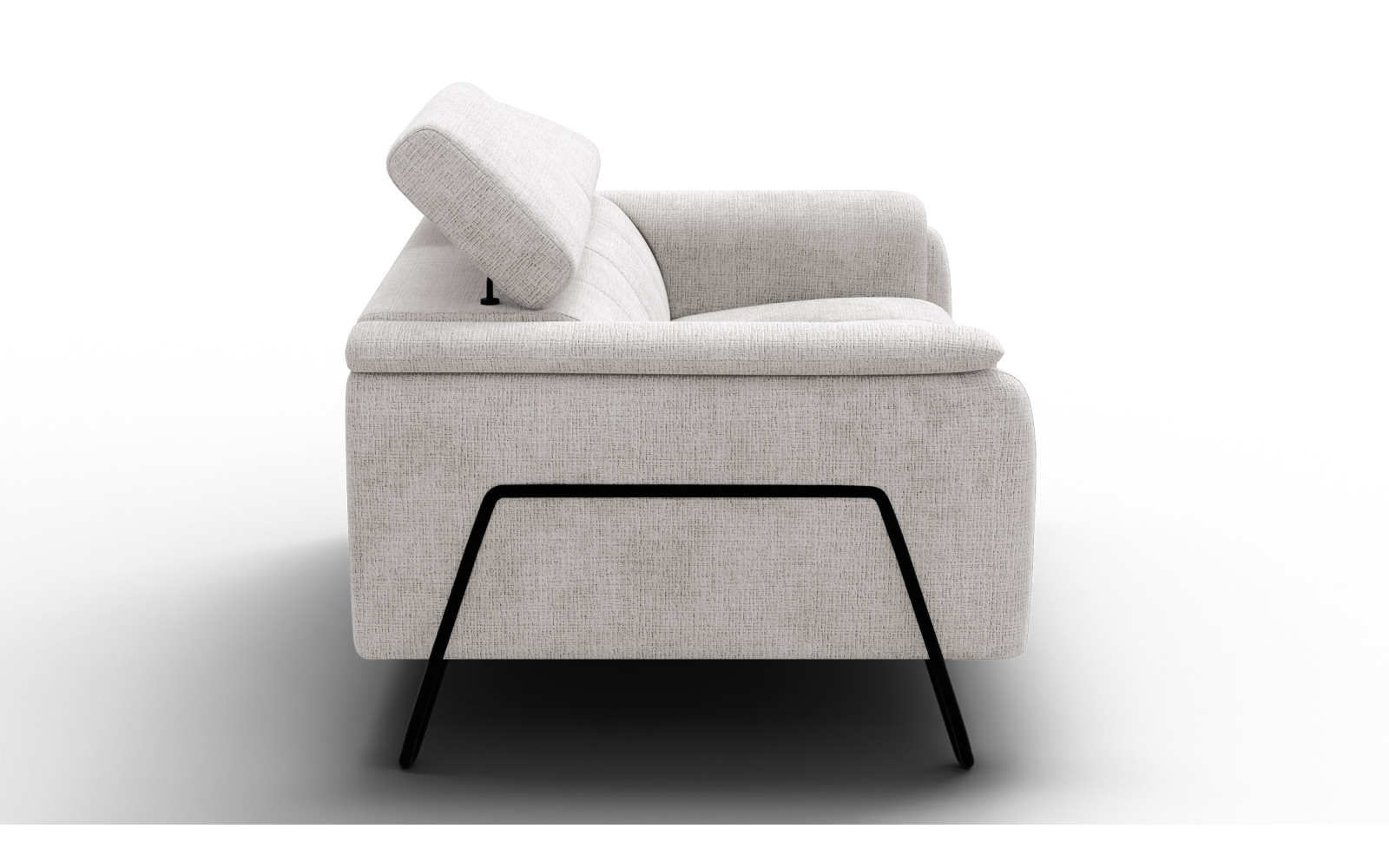 Sofa 2-Sitzer RODEN, creme