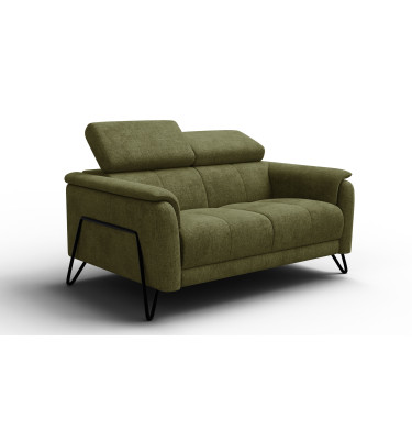 Sofa 2-Sitzer RODEN, olive