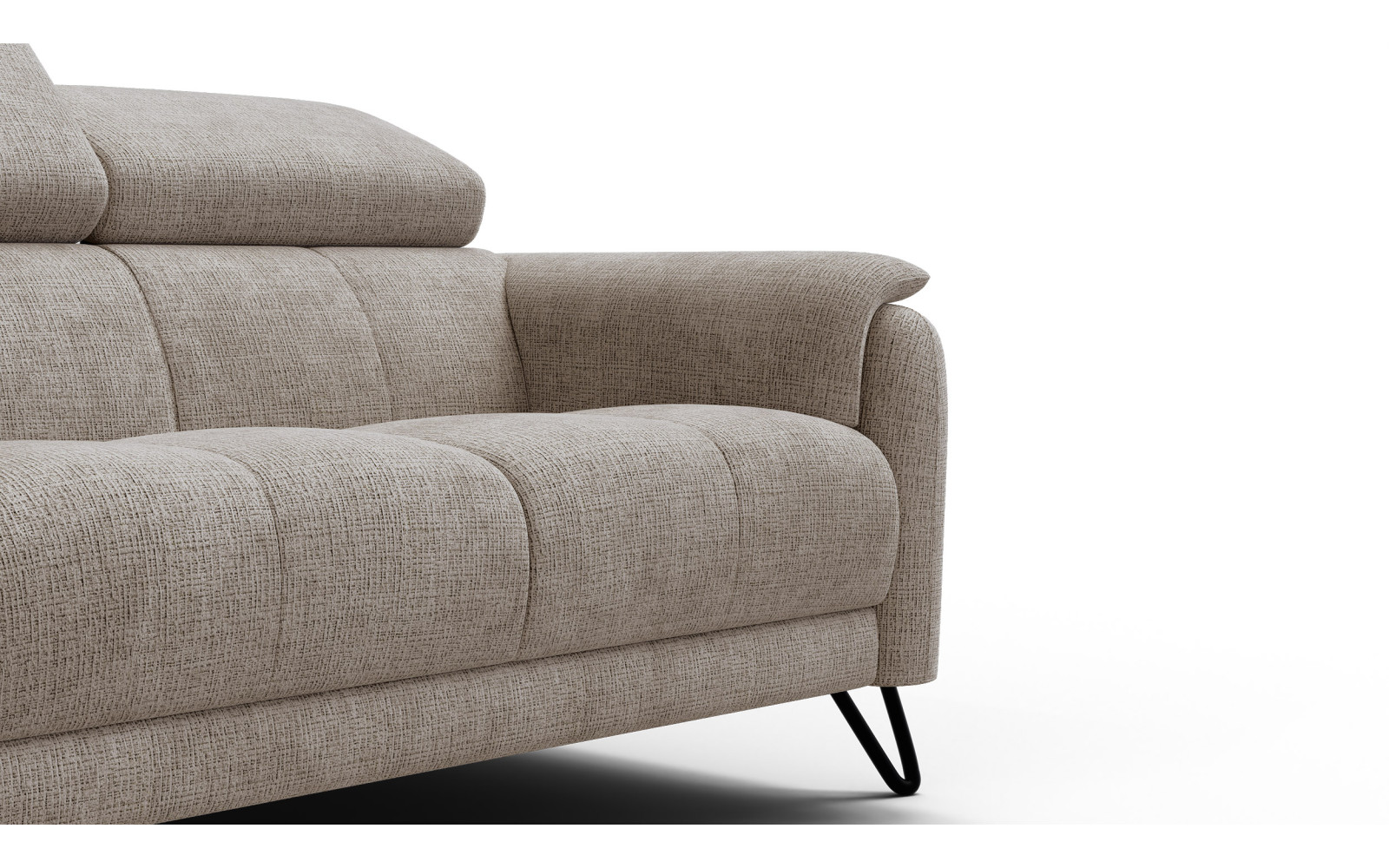 Sofa 2-Sitzer RODEN, beige
