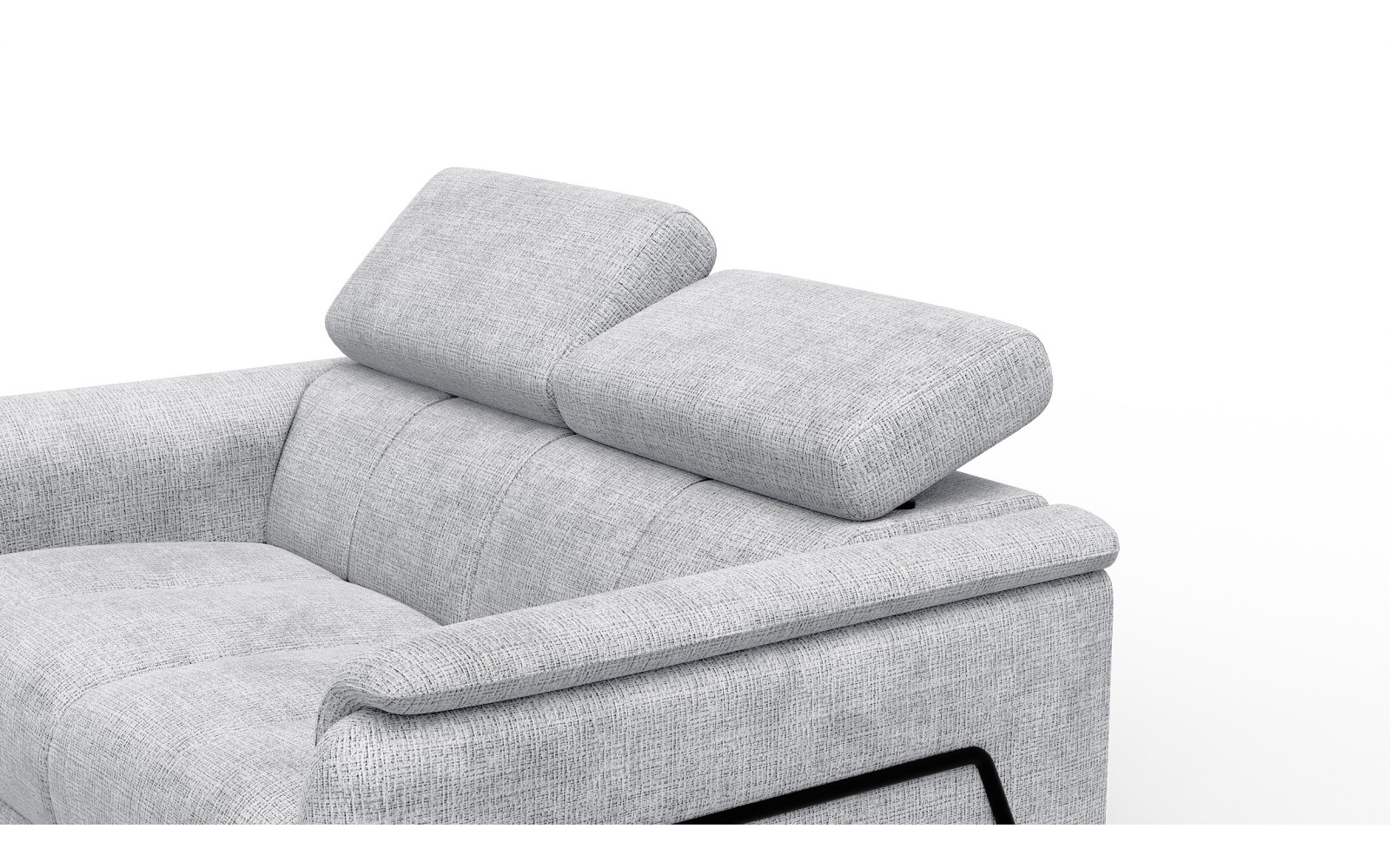 Sofa 2-Sitzer RODEN, hellgrau