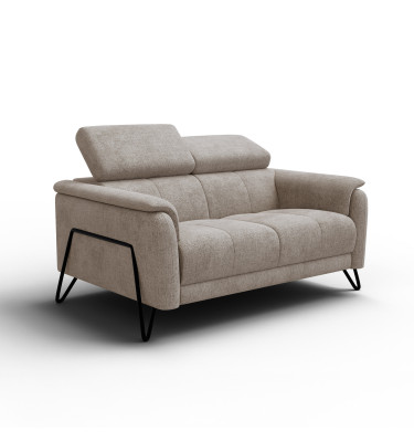 Sofa 2-Sitzer RODEN, beige