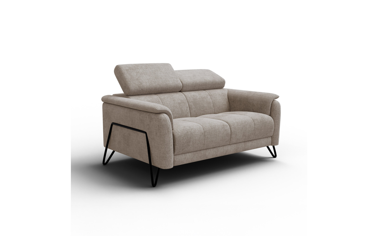 Sofa 2-Sitzer RODEN, beige