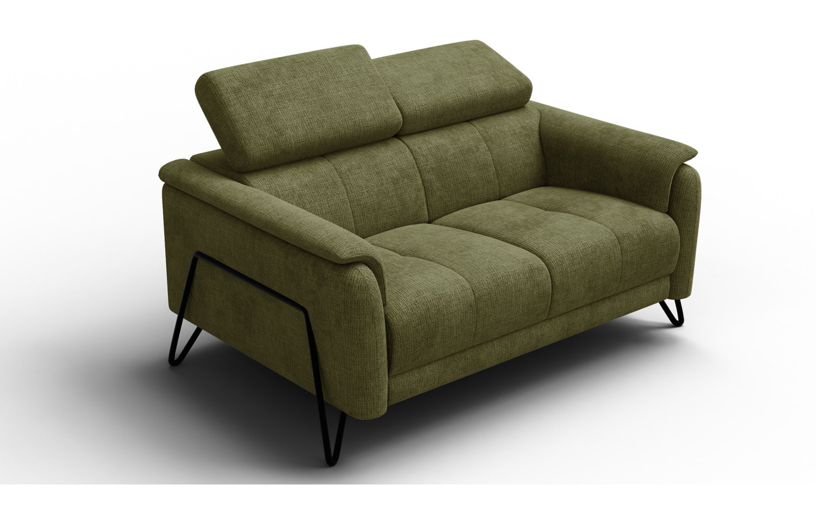Sofa 2-Sitzer RODEN, olive