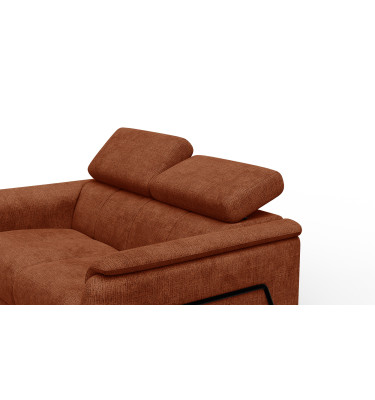 Sofa 2-Sitzer RODEN, rostrot